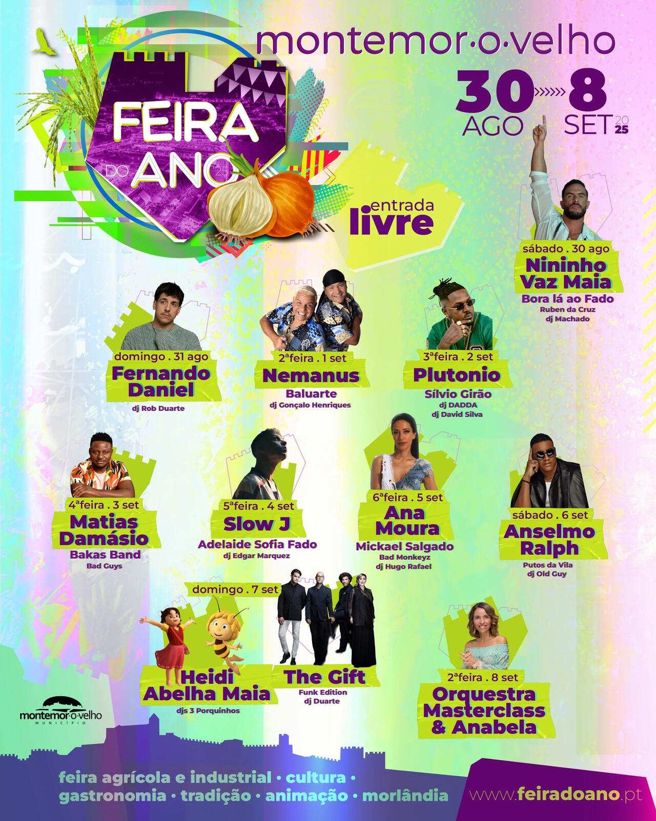 Cartaz da Feira do Ano 2025